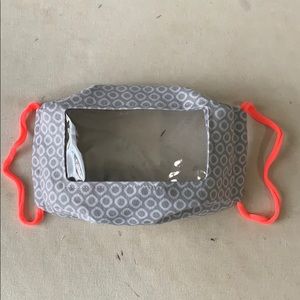 Adult Face Covering w/ Window for lip reading